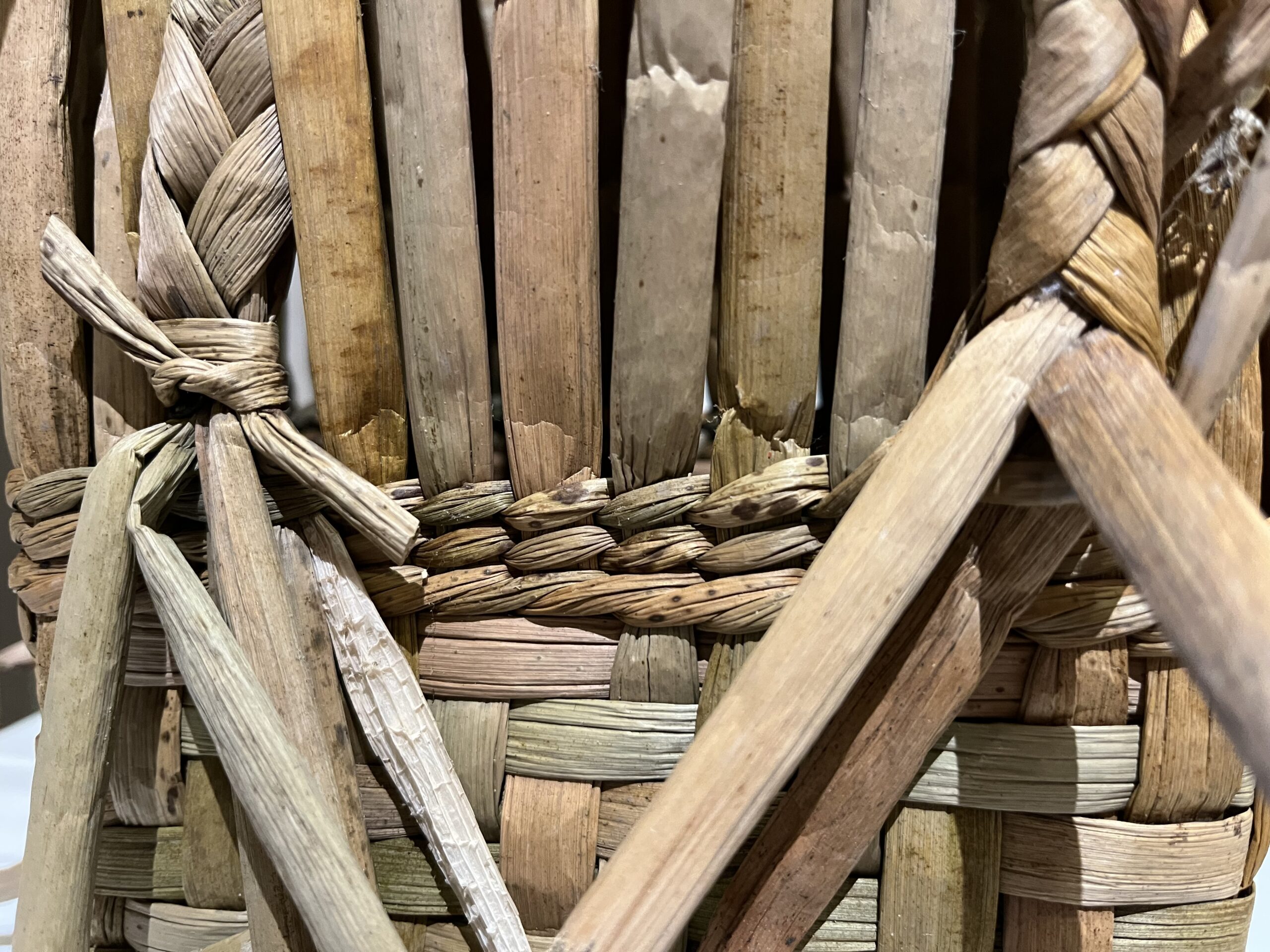 rush weaving segment, nature woven into contemporary practice